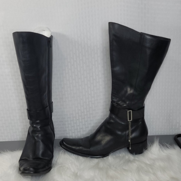 Ligui leather boots with tassel detail size 37 - Picture 1 of 7
